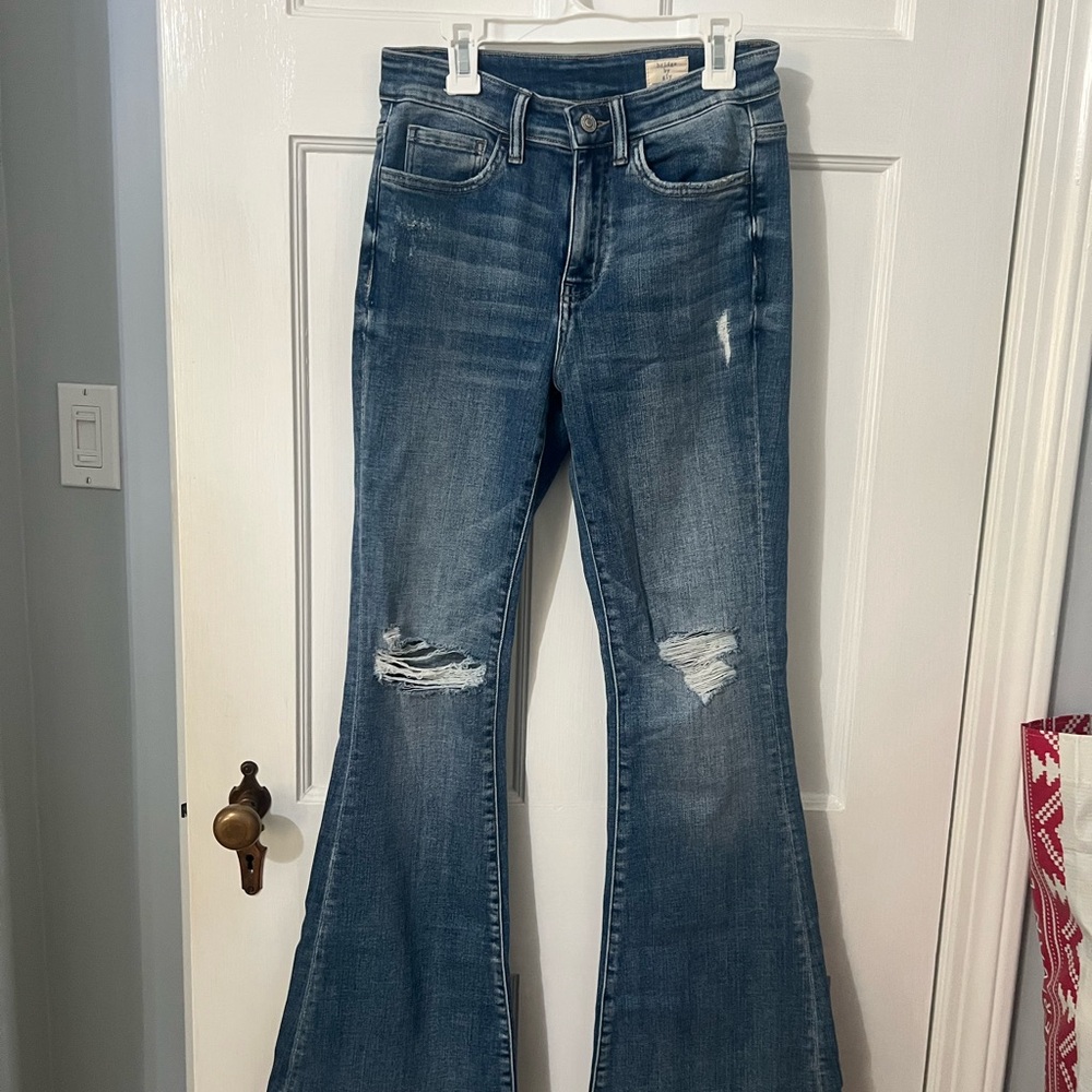 Buckle Bridge By Gly High Rise Flare Jeans